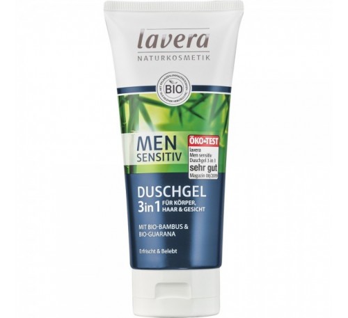 Gel de dus 3 in 1 barbati pentru corp, par si fata